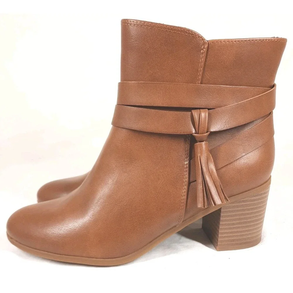 Style & Co. Women's Catrionaa Booties‎ for Macy's Auburn 9.5 M